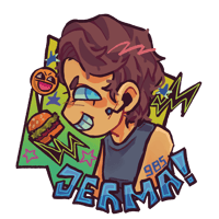 Image 3 of JERMA KEYCHAIN/STICKER