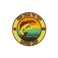 Image 3 of From Inside the Tent Golden Trout Sticker