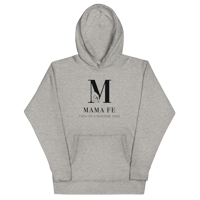 Image 2 of MamaFe's Black Logo "Faith of a Mustard Seed" Unisex Hoodie
