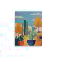 Image 2 of Potted Desert Cactus Print