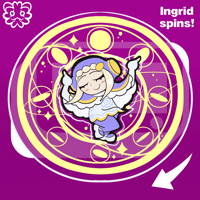 Ingrid Spinning Charm 