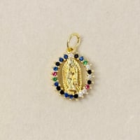Image 1 of multicolor Virgin charm
