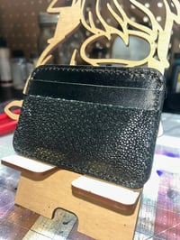 Image 1 of Black Stingray Cardholder 