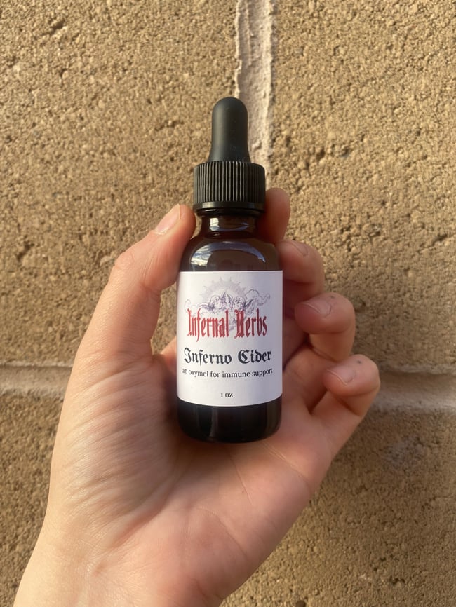 Inferno Cider Immune Boosting Oxymel