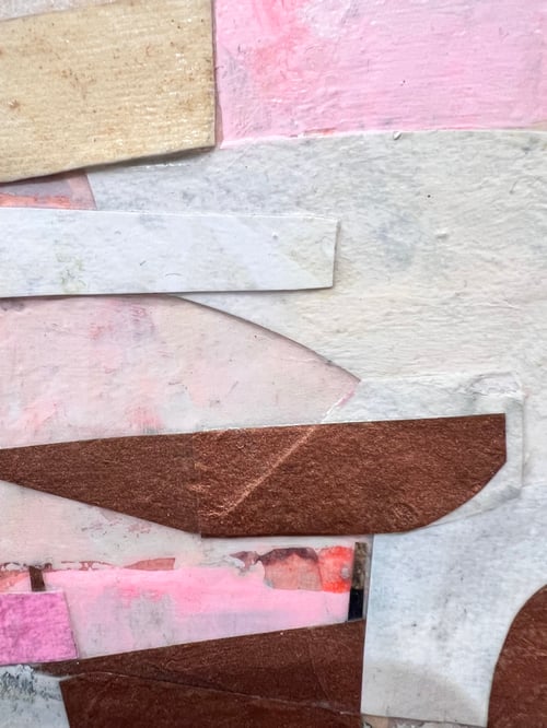 Image of Urban Collage # 368 with Lilac- Anna Carll