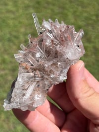 Image 3 of Red Quartz Points Cluster | Guangdong China #2929