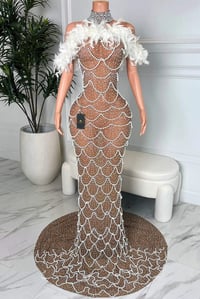 Image 6 of VINTAGE PEARL AFFAIR DRESS (PRE ORDER)