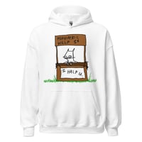 Image 5 of I help Unisex Hoodie 