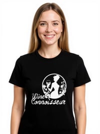 Image 2 of The Wine Connoisseur T-Shirt Design 1