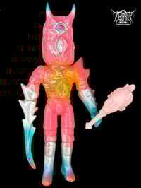 Image 1 of PLAGUEDEARTHXRESSINBLOOD SIDE EYE SLIZZ OVERLORD 1/1 (GID/UV)