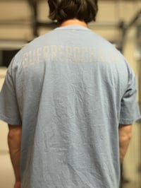 Image 1 of Iron Forge Oversized Tee - Rain Washed Blue