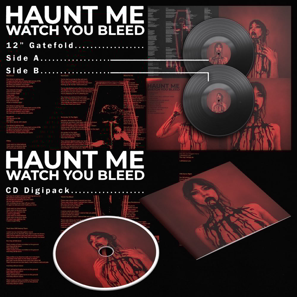 “Watch You Bleed” (FIRST EDITION) CD Pre-Order