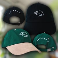 Image 1 of "RAT BABY"  DAD CAP (BLACK)