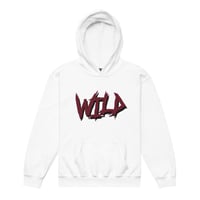 Image 3 of WILD Crimson Youth Hoodie