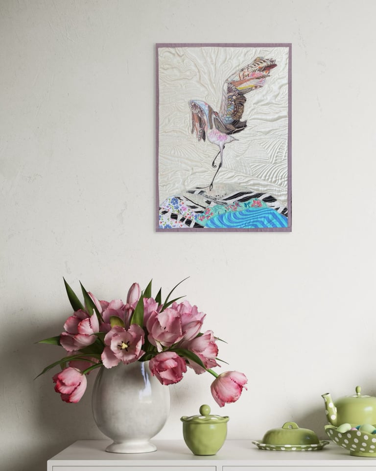 “Mother-of-Pearl Dance” - exquisite bird art  Image 6