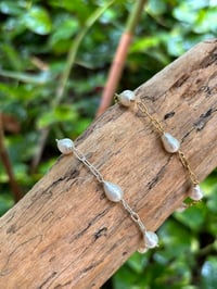 Image 1 of baroque pearl bracelet 