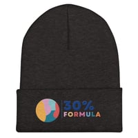 Image 4 of 30% Formula Logo Cuffed Beanie