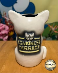 Image 3 of TONKINESE TERRACE “White Glaze” Tiki Cocktail Mug *Free Shipping 
