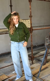 Image 9 of Shamrock Cardigan - Made in Ireland 