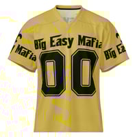 Image 1 of Big Easy Mafia Gold Gameday Jersey