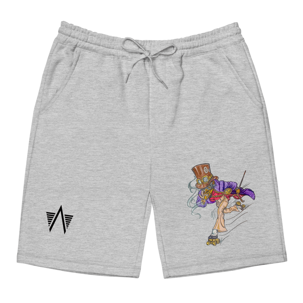 "TimeMaster" SLO Fleece Shorts [ART ILLUSTRATED BY GREGORY HAWKINS]