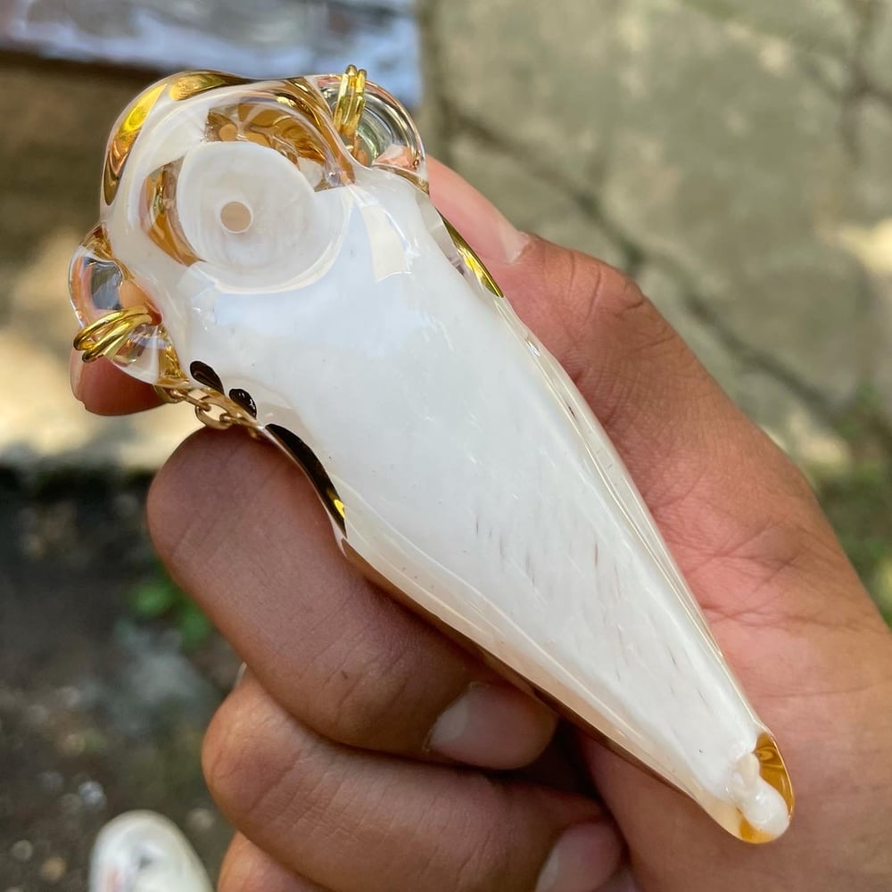 Bird Skull Pendant Pipe