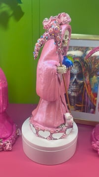 Image 2 of Pink Santa Muerte: Love’s Reflection