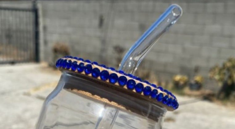 Image of Dodgers glass can 2 styles PRE-ORDER