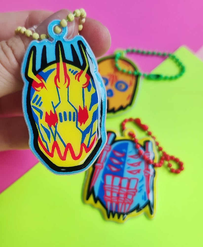 DAI DARK Puffy charms