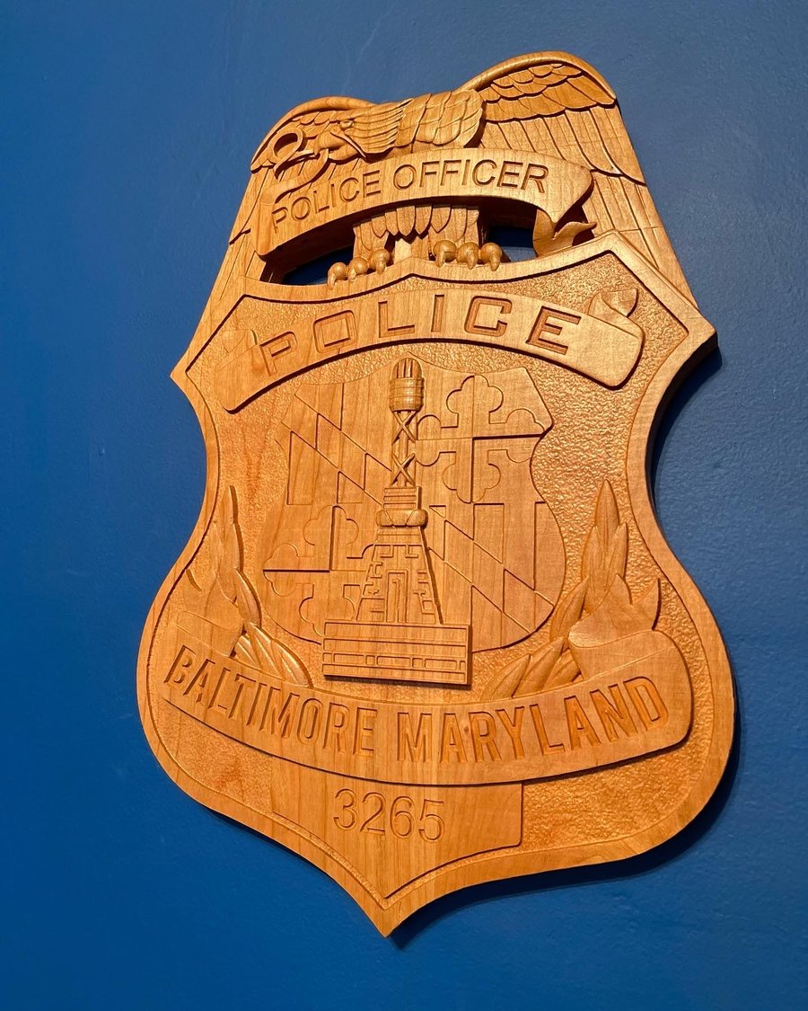 Image of 3D Police Badge