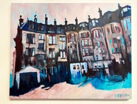 Image 4 of Kensington Gate Lane - Acrylic on Canvas 