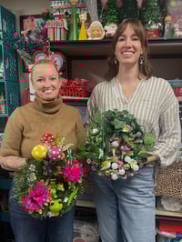 Image 5 of April 12th Hope Springs Eternal Wreath  Making Class