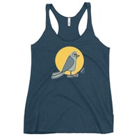 Image 2 of Women's Racerback Bird 1 (Yellow)