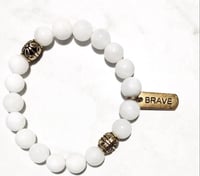 Image 2 of Brave Stretch Bead Bracelet