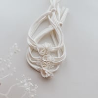 Image 1 of Cream Rose Headband