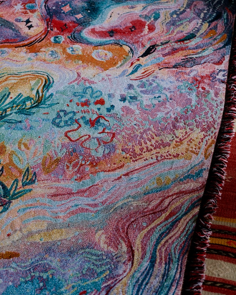 Image of EUDAIMONIA ✧ Woven Blanket