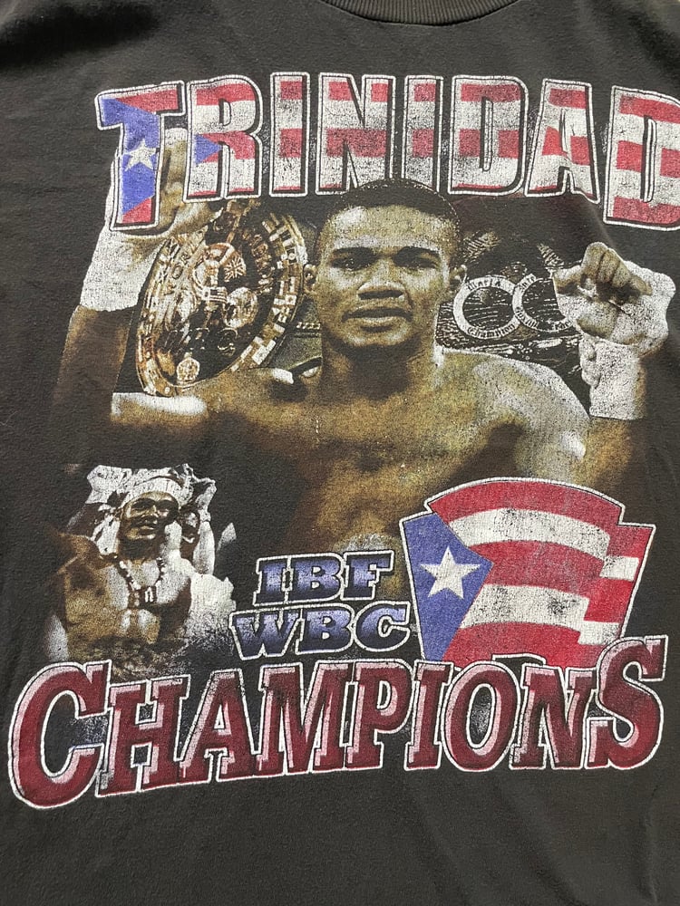 Image of Vintage Felix Trinidad Boxing Shirt | Boxing Tee