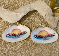 Image 1 of Chasing Sunsets Clam Shell Trinket Dish