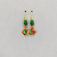 Image 4 of Tropical Fish Sweet Pea Earrings