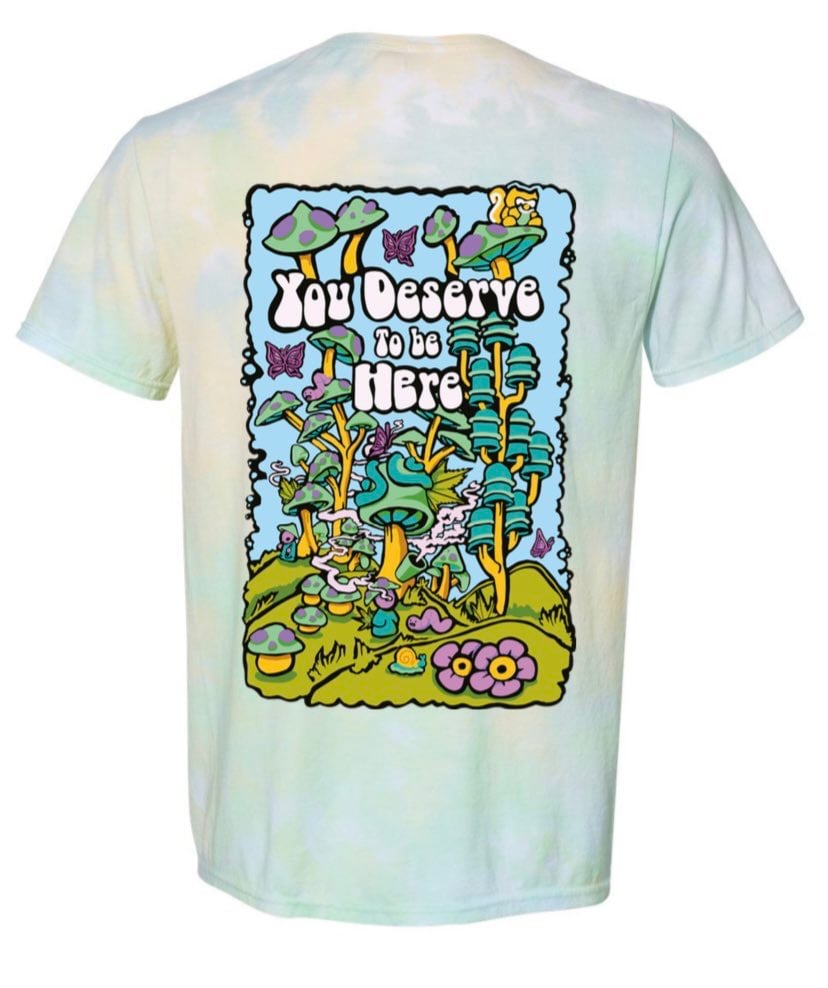 Image of LTD Earth Day Green Tie Dye Tee