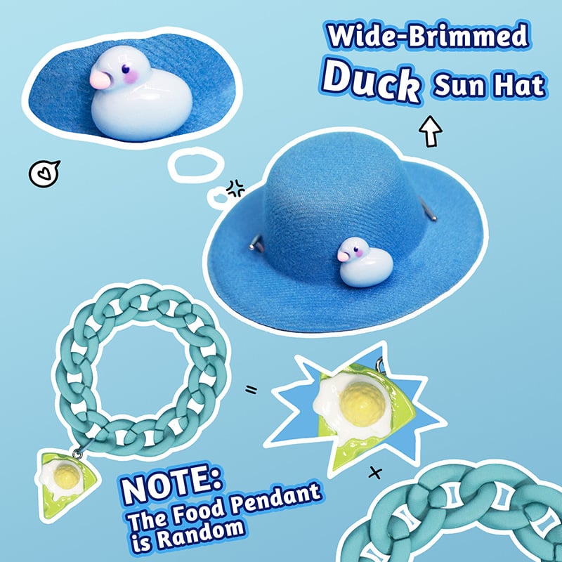 Image of Compatible with Eilik Robot Interaction Exclusive Clothing Toy Accessories  (Only Includes Hat and N