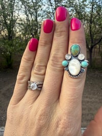 Image 2 of Moon Rose Ring