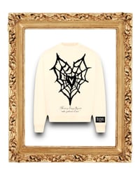 Image 1 of CREAM MBR MOHAIR  SWEATER