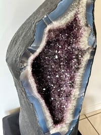 Image 4 of Large Amethyst Geode Cave #2301