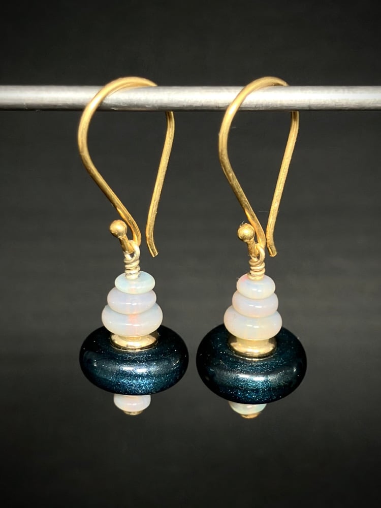 Stardust Opal Earrings Image 2
