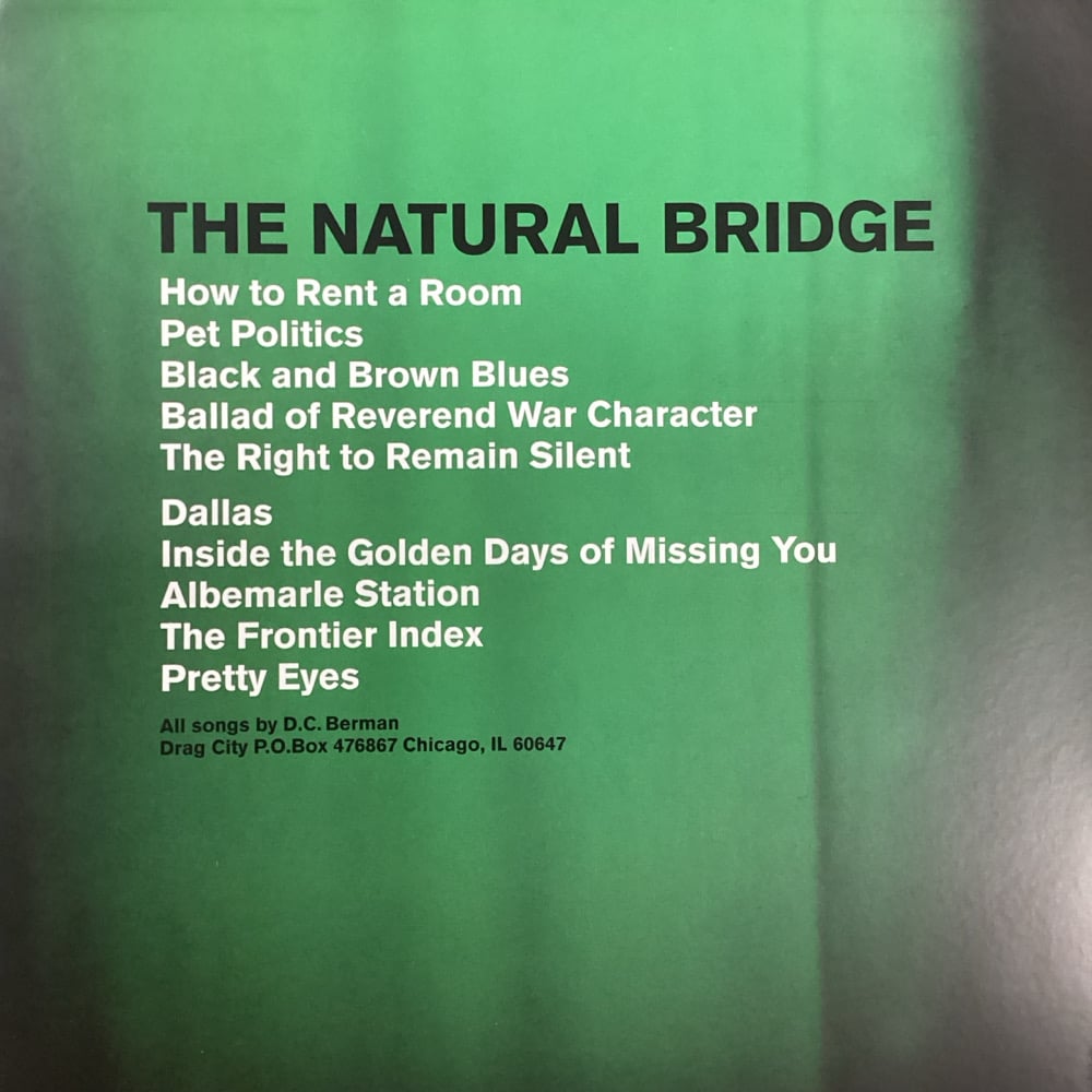Silver Jews - The Natural Bridge