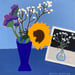 Image of Summer Blooms and Postcard 