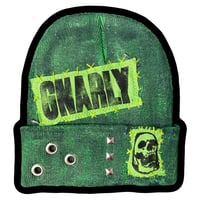 Image 1 of “GNARLY JUNK #5” Custom Punk Beanie