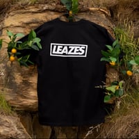 Image 2 of Leazes Tee - Front & Back Logo - BLACK