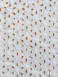 Image 2 of Namaste fabric broderie ajourée